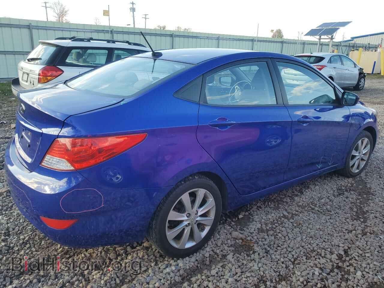 2012 HYUNDAI ACCENT - VIN: KMHCU4AE7CU209957 - Фото 3