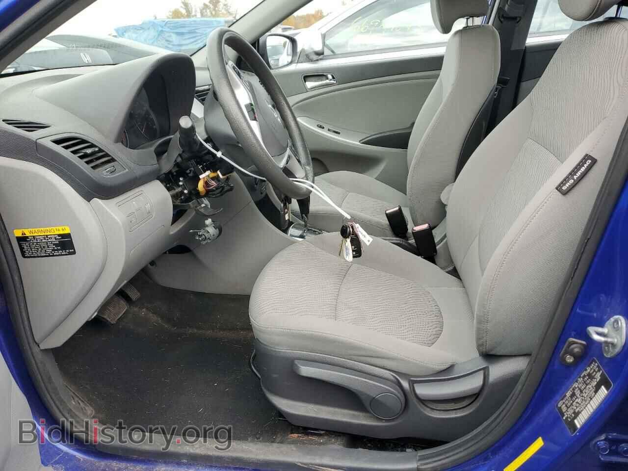 2012 HYUNDAI ACCENT - VIN: KMHCU4AE7CU209957 - Фото 7