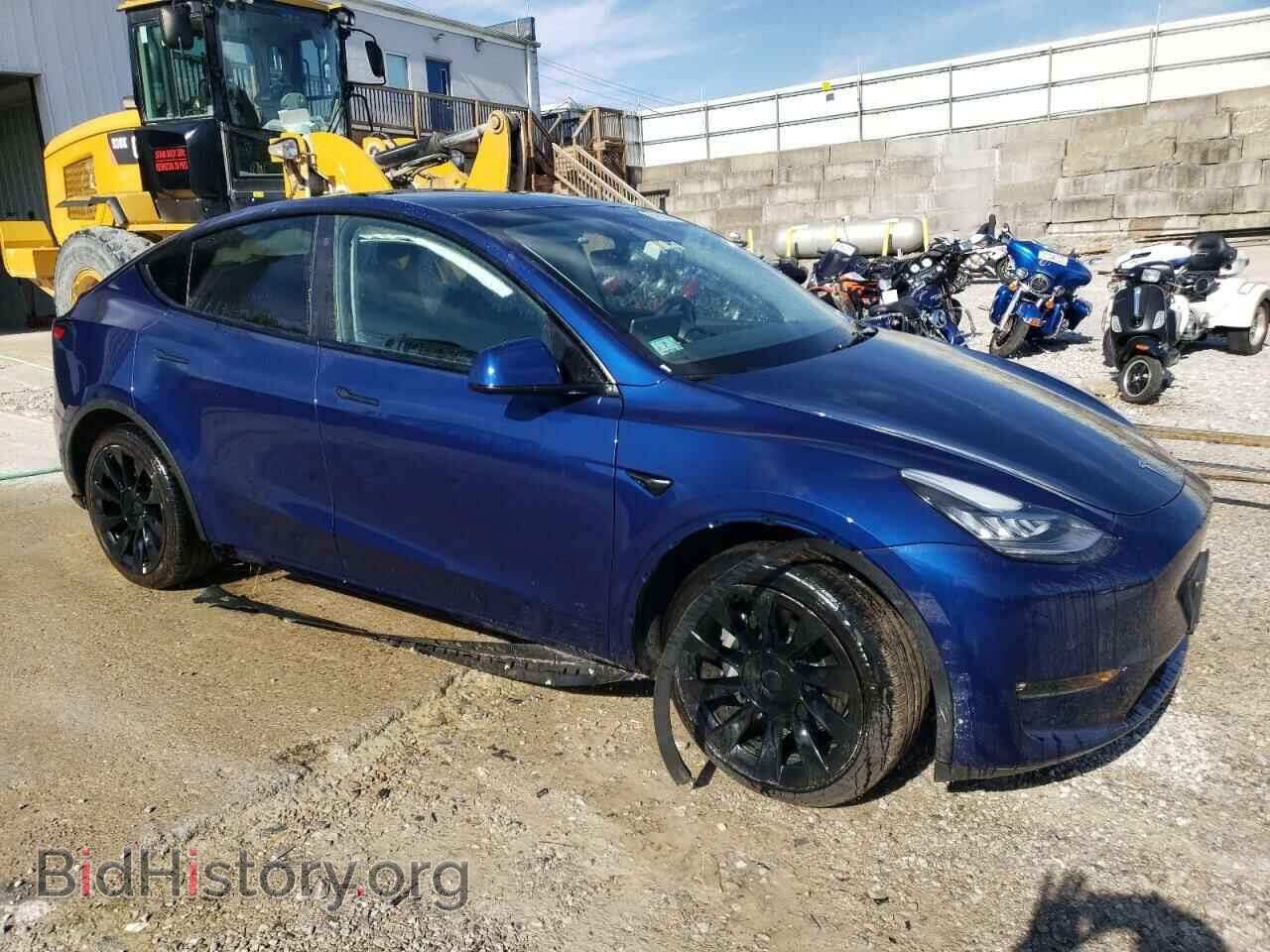 2022 TESLA MODEL Y - VIN: 7SAYGDEE8NF480424 - Фото 4