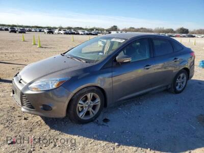 2014 Ford FOCUS SE, gray — VIN 1FADP3F24EL440077, Copart