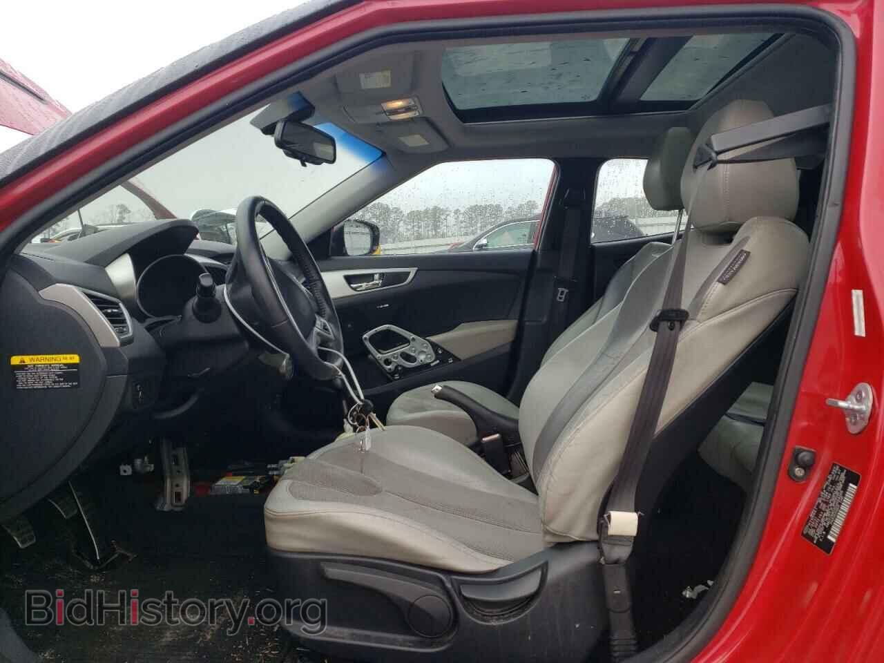2012 HYUNDAI VELOSTER - VIN: KMHTC6AD2CU024205 - Фото 7