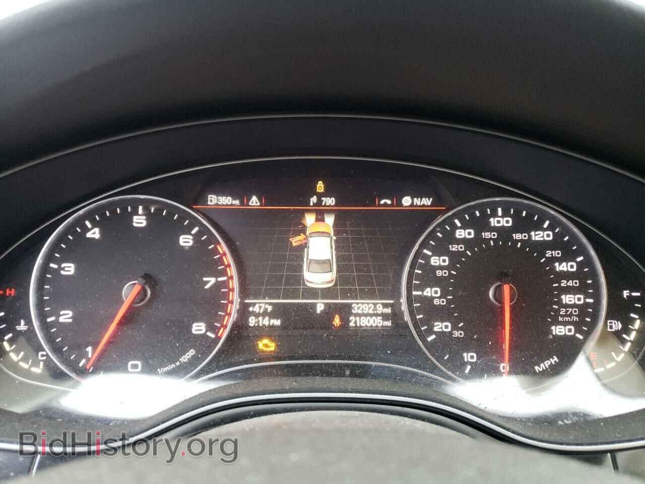 2013 AUDI A6 - VIN: WAUGGAFC3DN096746 - Фото 9
