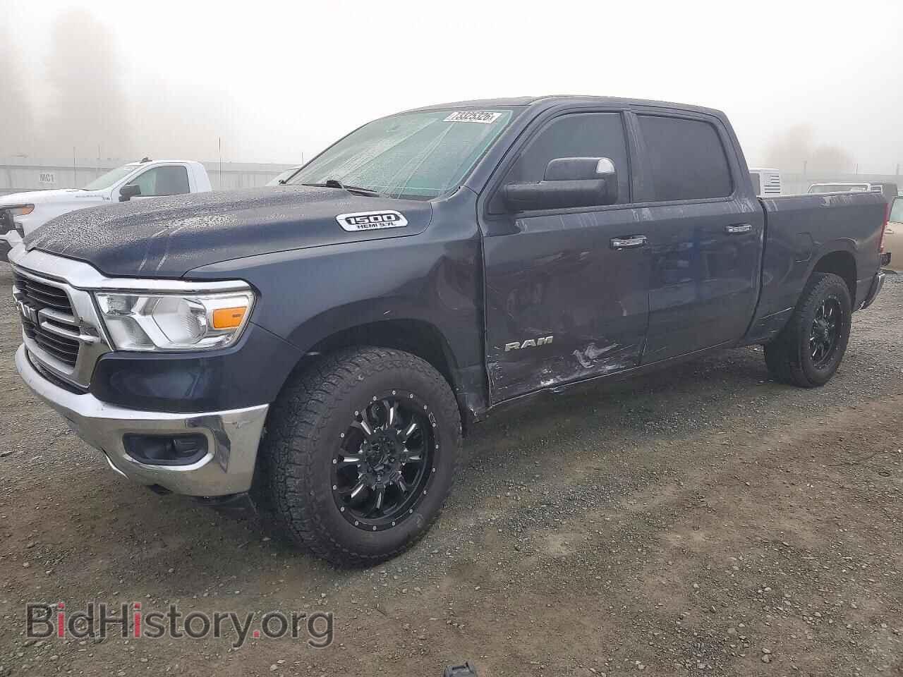 2019 RAM 1500 Big Horn/Lone Star (VIN 1C6SRFMT5KN678634) — фото 1 из 14, Copart, повреждение: бок