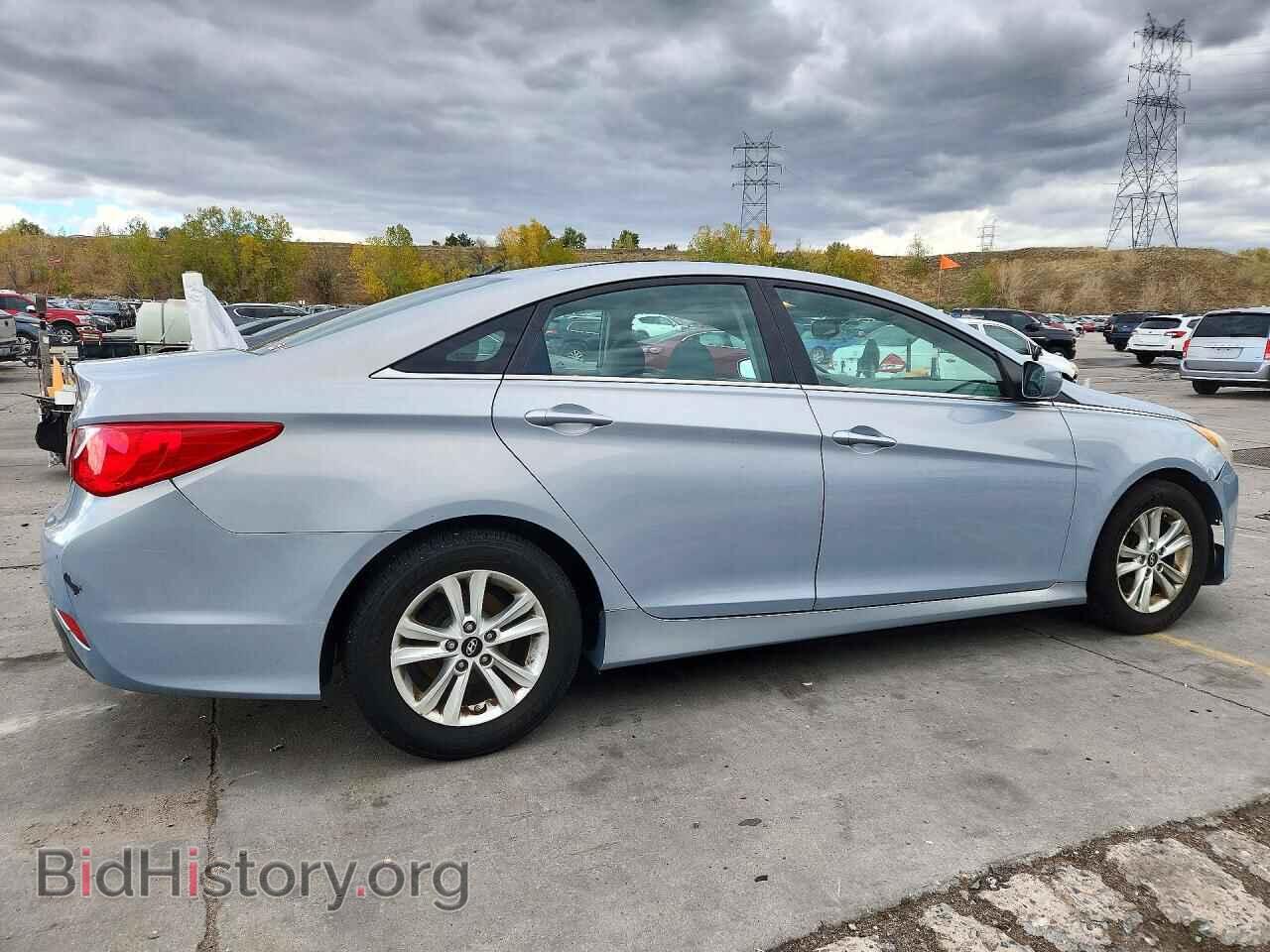 2014 HYUNDAI SONATA - VIN: 5NPEB4AC6EH852895 - Фото 3