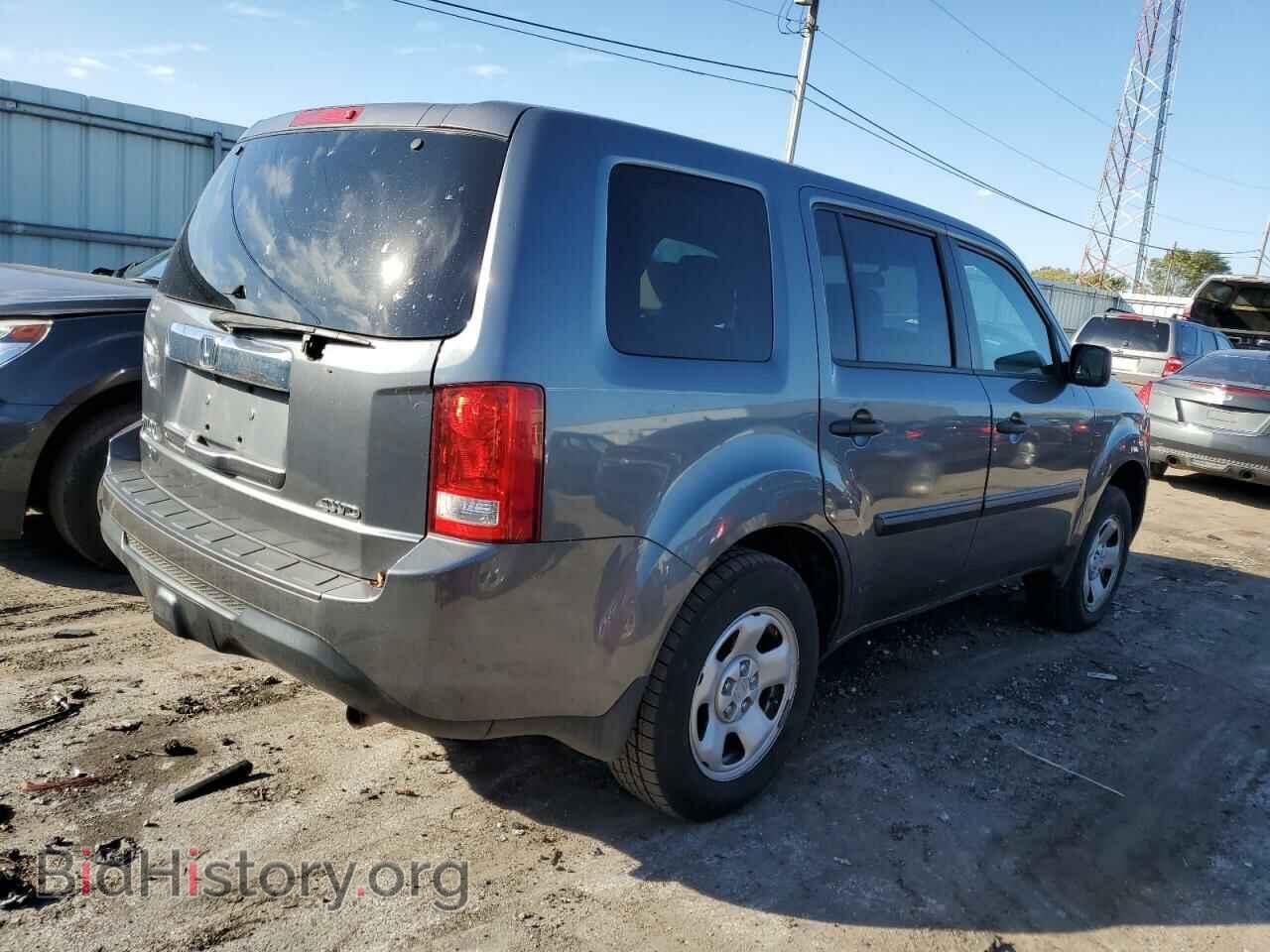 2013 HONDA PILOT - VIN: 5FNYF4H21DB020957 - Фото 3