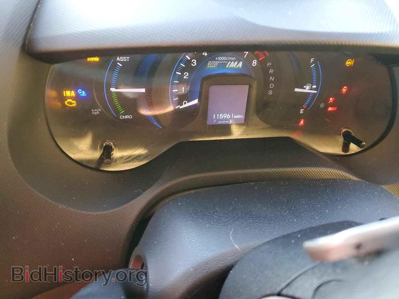 2012 HONDA INSIGHT - VIN: JHMZE2H70CS000111 - Фото 9