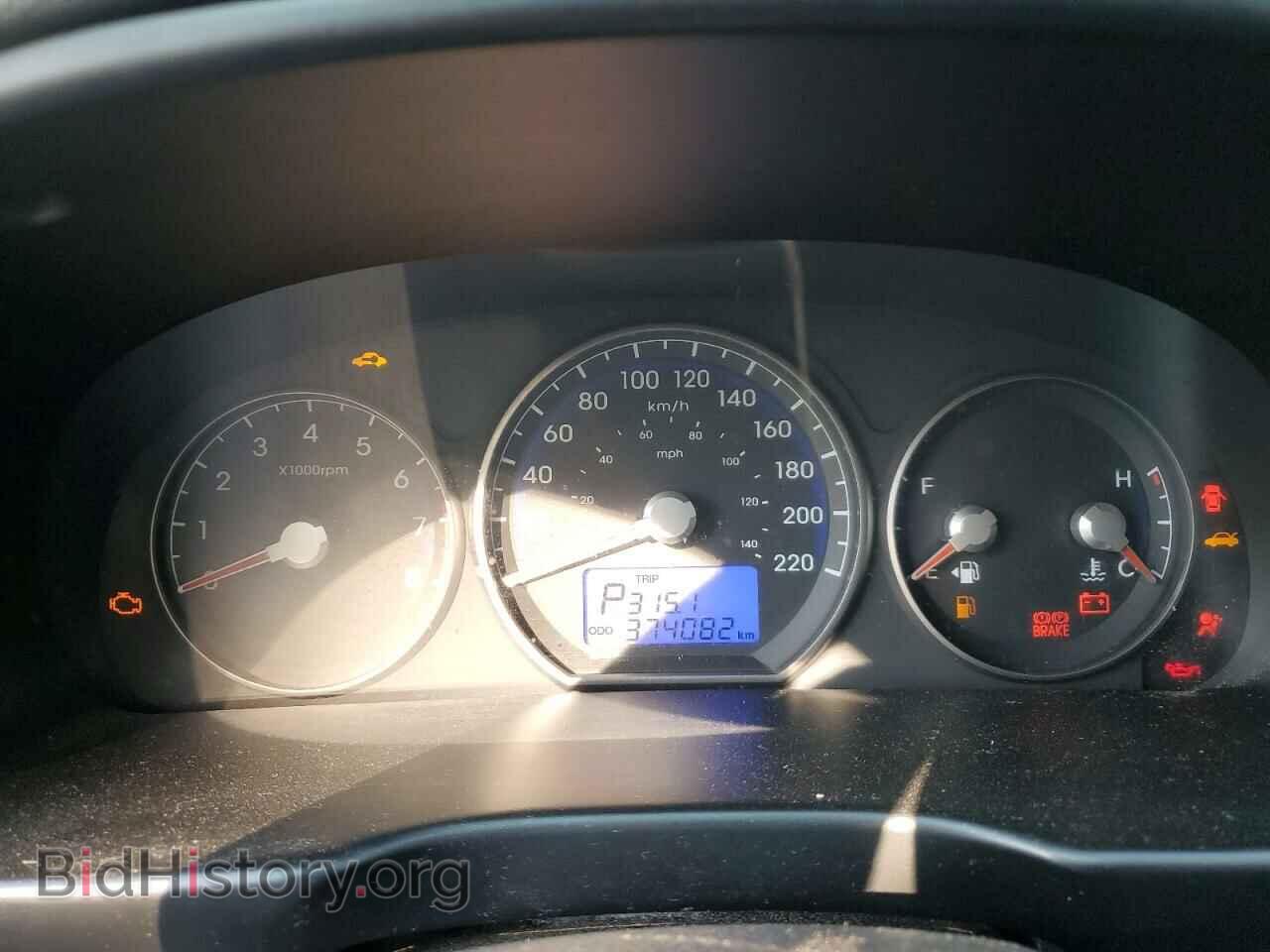 2010 HYUNDAI SANTA FE - VIN: 5NMSGDAG1AH343893 - Фото 9