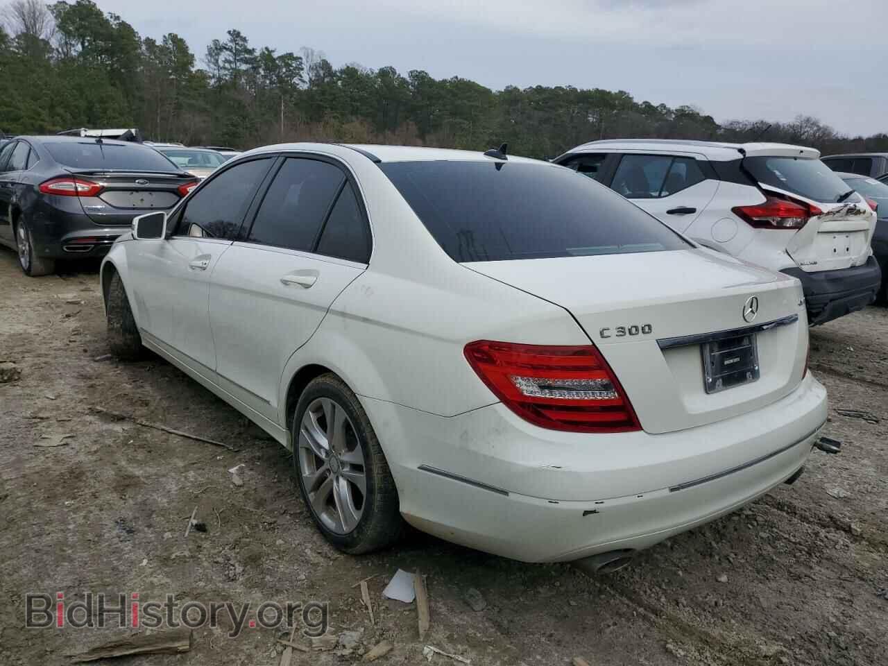 2012 MERCEDES-BENZ C-CLASS - VIN: WDDGF8BB7CA714545 - Фото 2