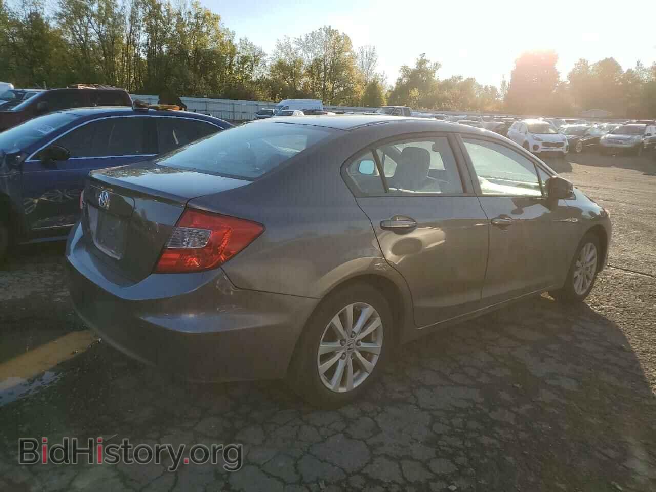 2012 HONDA CIVIC - VIN: 19XFB2F86CE393155 - Фото 3