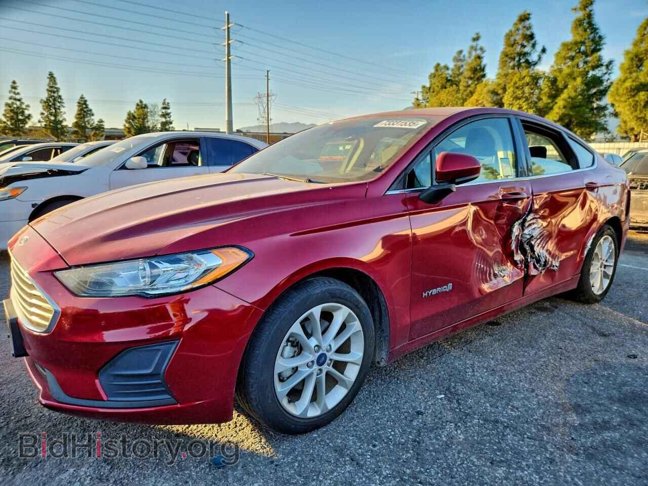 Photo 3FA6P0LU3KR200416 - FORD FUSION 2019