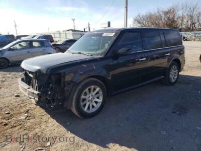 2011 Ford FLEX Flex SEL, black — VIN 2FMGK5CC3BBD10023, Copart