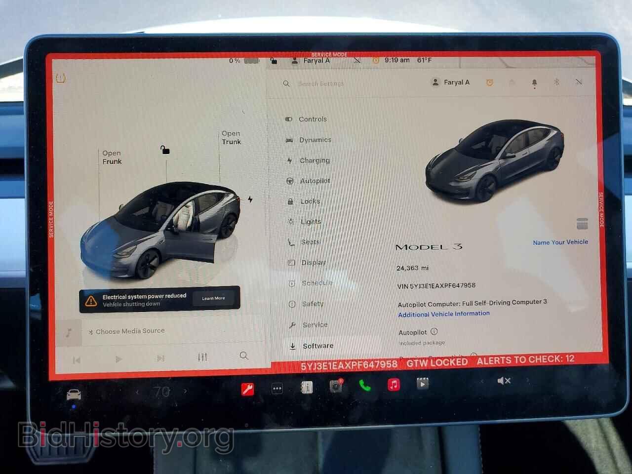 2023 TESLA MODEL 3 - VIN: 5YJ3E1EAXPF647958 - Фото 9