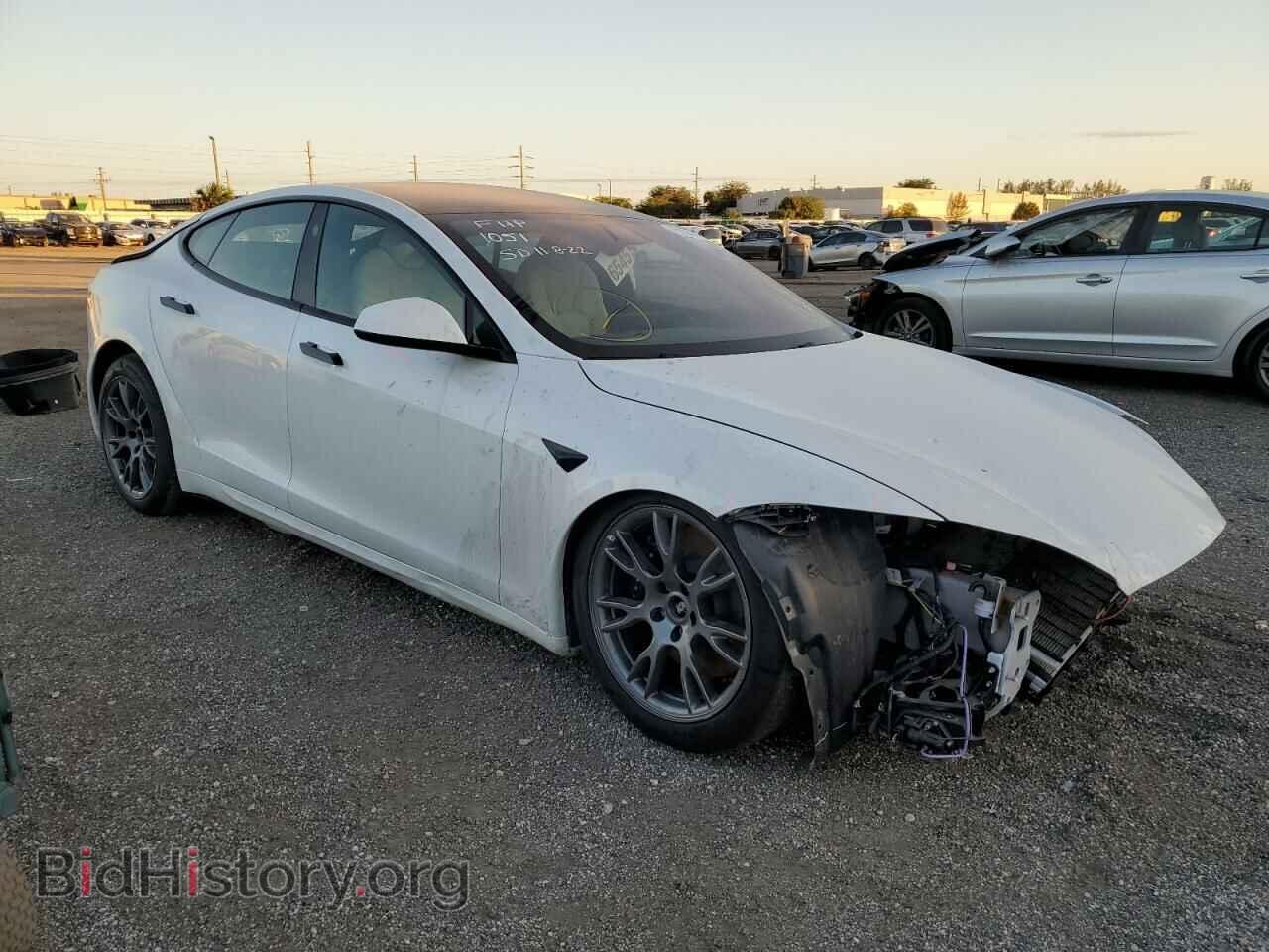 2022 TESLA MODEL S - VIN: 5YJSA1E51NF471051 - Фото 4