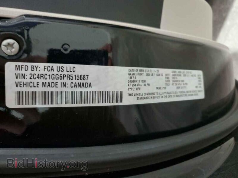 2023 Chrysler PACIFICA (VIN 2C4RC1GG6PR515687) — photo 13 of 13