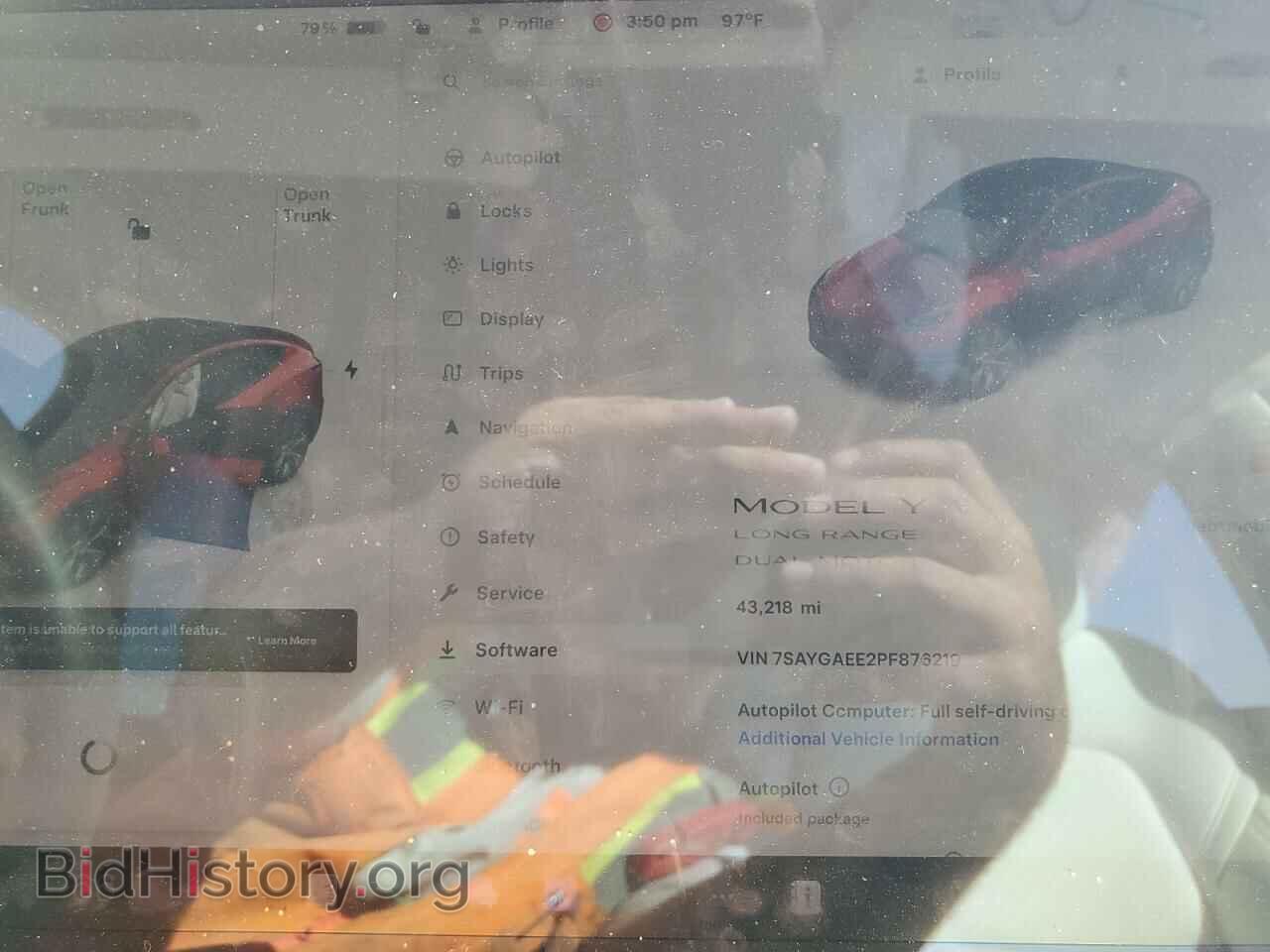 2023 TESLA MODEL Y - VIN: 7SAYGAEE2PF876219 - Photo 9