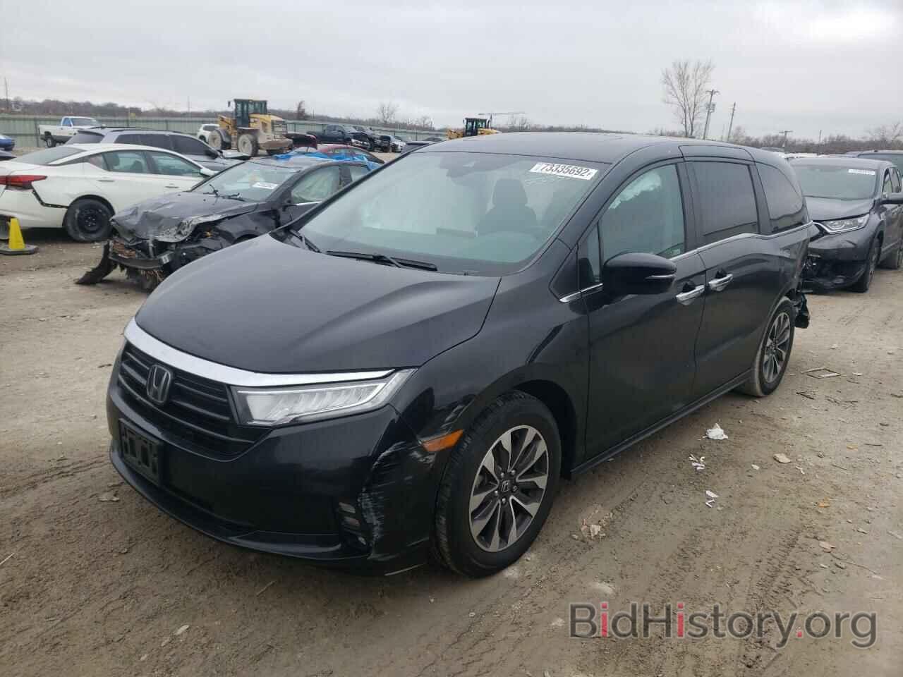 Фотография 5FNRL6H76MB028315 - HONDA ODYSSEY 2021