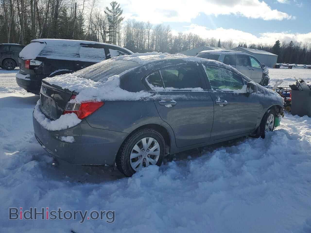 2012 HONDA CIVIC - VIN: 2HGFB2F4XCH104183 - Фото 3