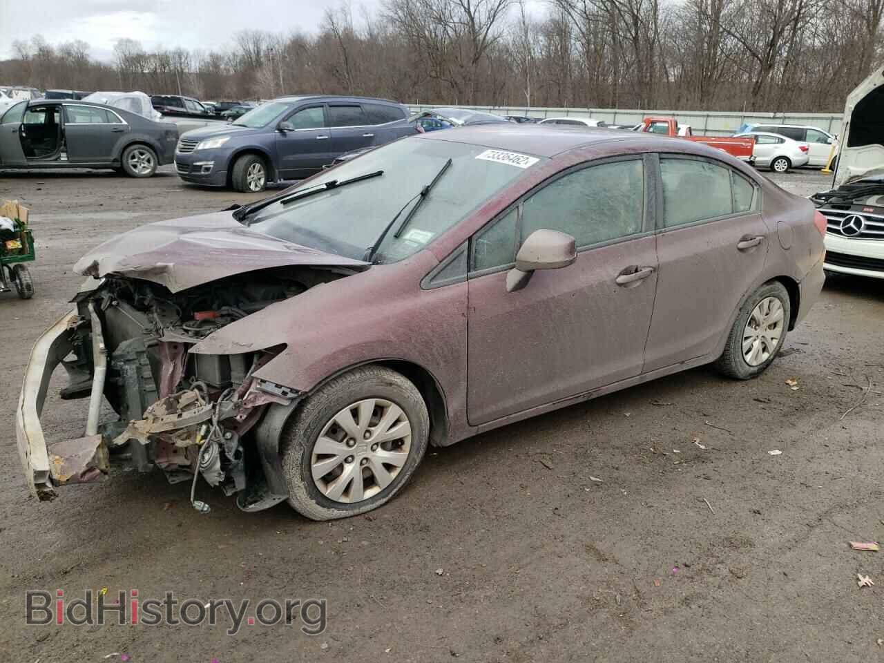 Фотография 2HGFB2F52CH501296 - HONDA CIVIC 2012