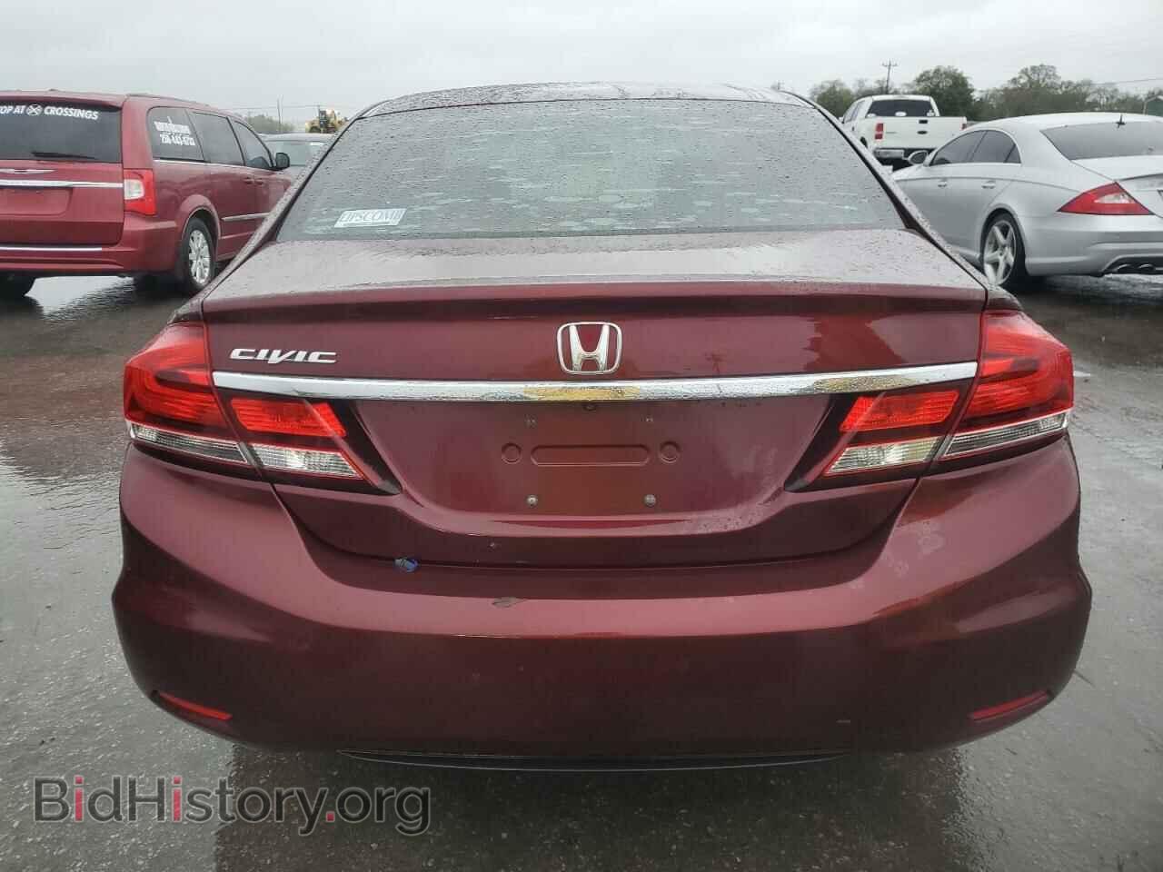 2013 HONDA CIVIC - VIN: 19XFB2F96DE026752 - Фото 6