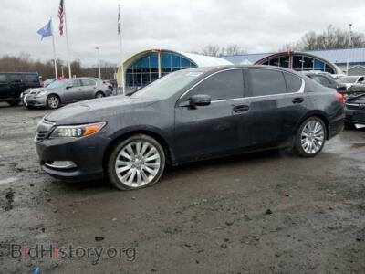 2014 Acura RLX RLX Tech, серый — VIN JH4KC1F56EC004941, Copart