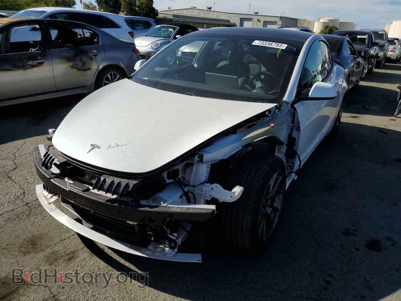 Photo 5YJ3E1EB0MF076310 - TESLA MODEL 3 2021