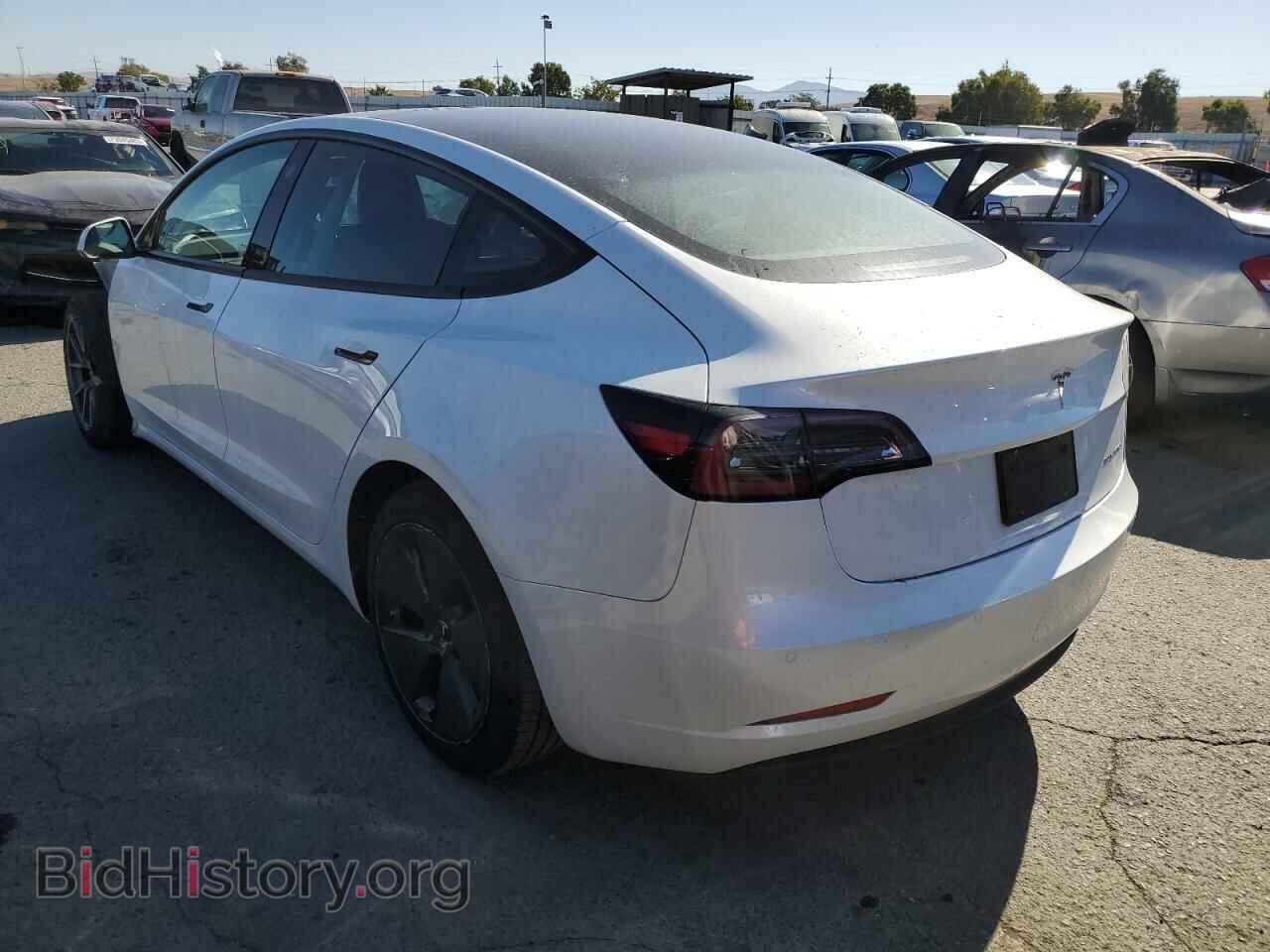 2021 TESLA MODEL 3 - VIN: 5YJ3E1EB0MF076310 - Фото 2
