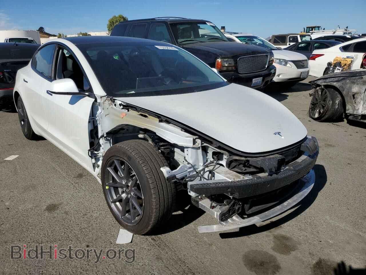 2021 TESLA MODEL 3 - VIN: 5YJ3E1EB0MF076310 - Фото 4