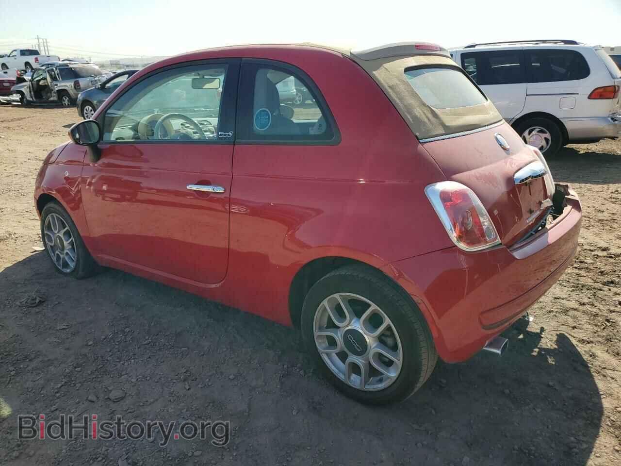 2012 FIAT 500 - VIN: 3C3CFFDRXCT164908 - Фото 2
