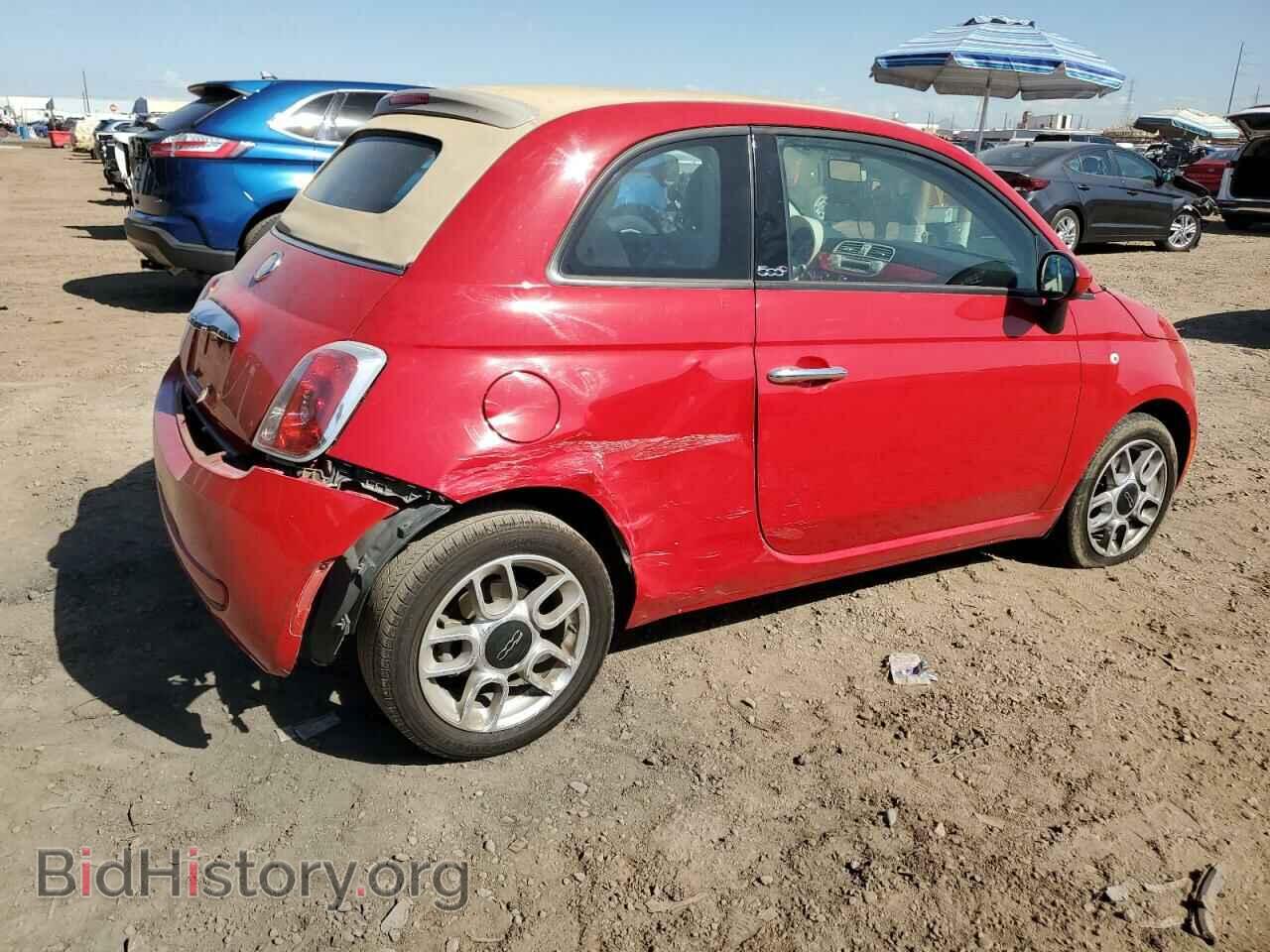2012 FIAT 500 - VIN: 3C3CFFDRXCT164908 - Фото 3