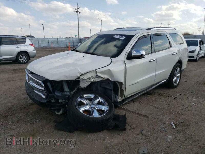 2012 Dodge DURANGO Citadel (VIN 1C4SDJET1CC130653) — фото 1 из 14, Copart, повреждение: передняя часть