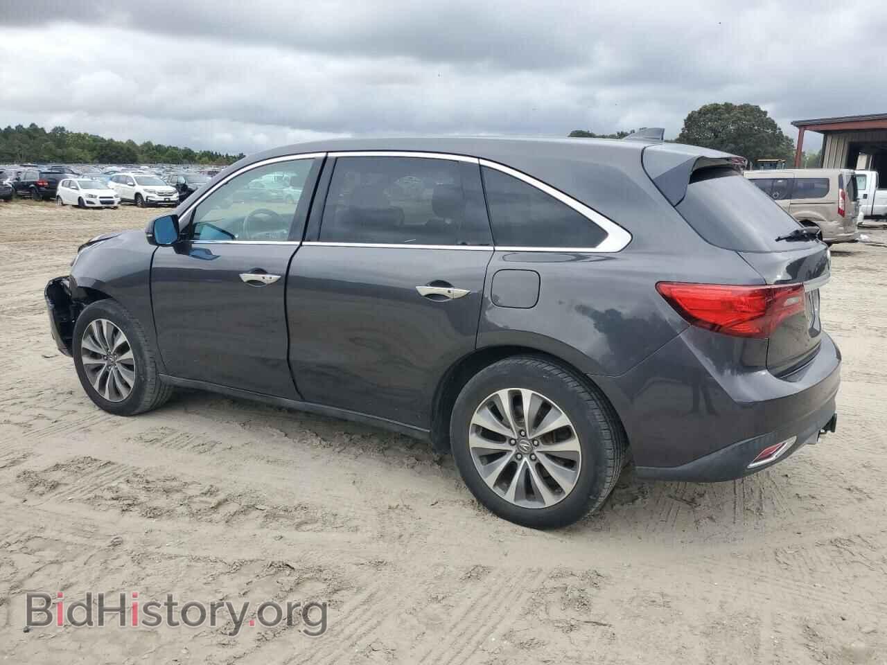 2014 ACURA MDX - VIN: 5FRYD4H48EB026634 - Фото 2
