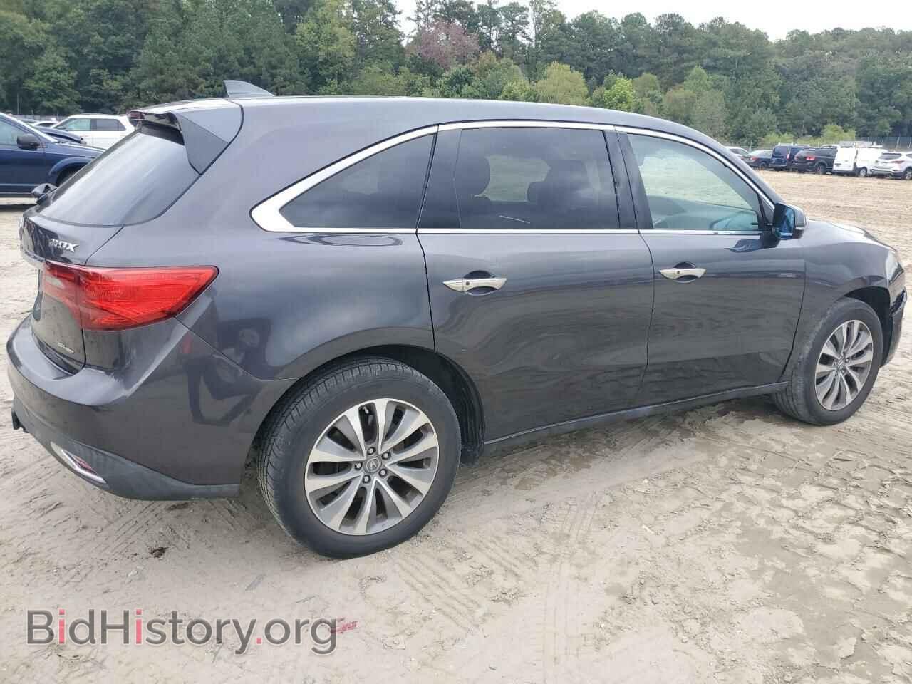 2014 ACURA MDX - VIN: 5FRYD4H48EB026634 - Фото 3