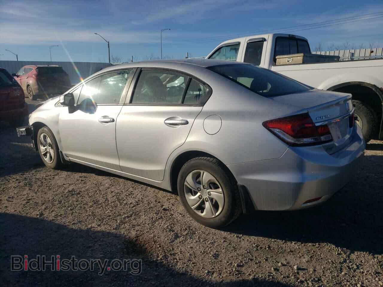 2013 HONDA CIVIC - VIN: 2HGFB2F47DH100383 - Фото 2