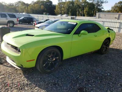 2023 Dodge CHALLENGER, green — VIN 2C3CDZAG3PH565774, Copart