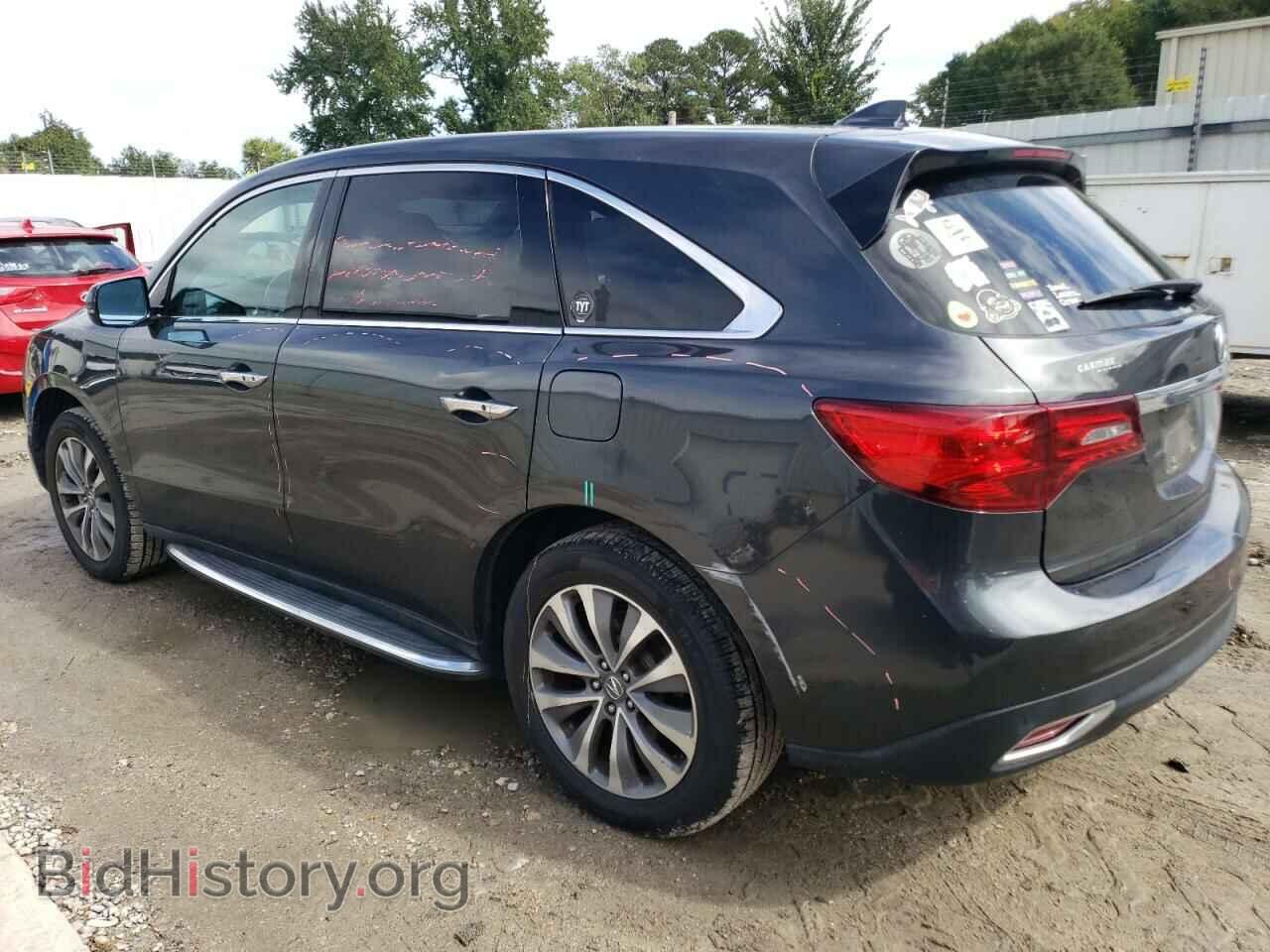 2014 ACURA MDX - VIN: 5FRYD4H43EB035063 - Фото 2