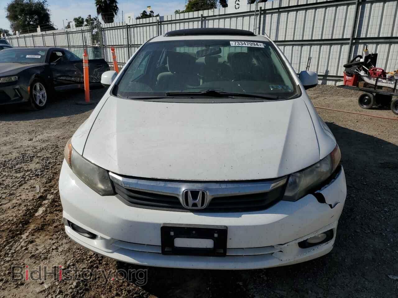 2012 HONDA CIVIC - VIN: 19XFB2F85CE314378 - Фото 5