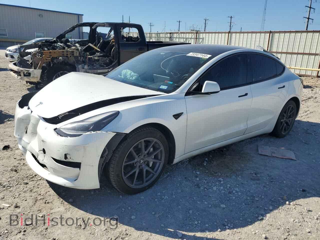 Фотография 5YJ3E1EAXMF030393 - TESLA MODEL 3 2021