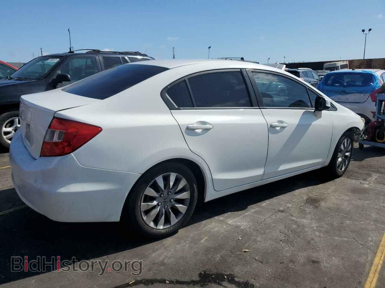 2012 HONDA CIVIC - VIN: 19XFB2F82CE344843 - Фото 3