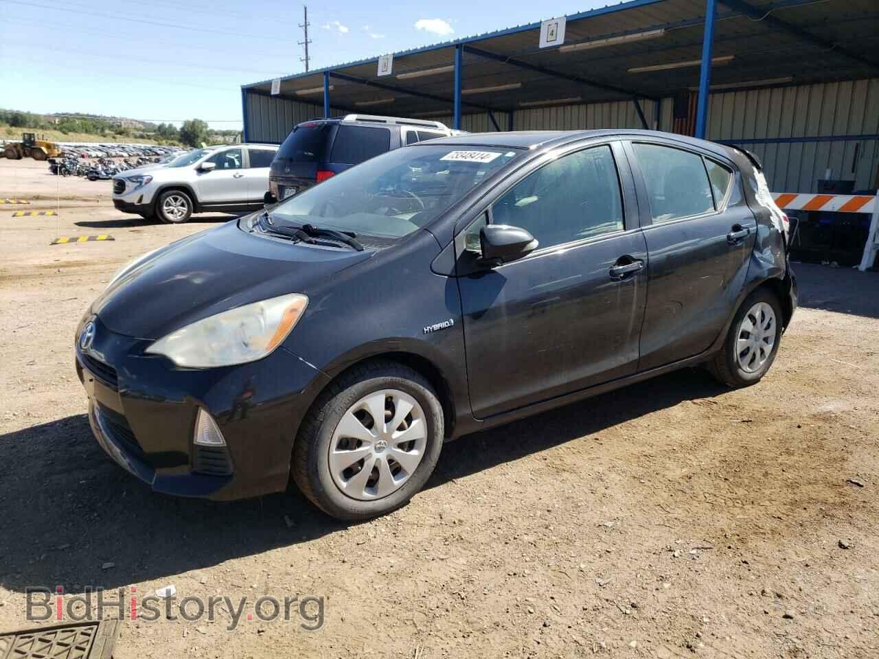 Photo JTDKDTB31C1014025 - TOYOTA PRIUS 2012