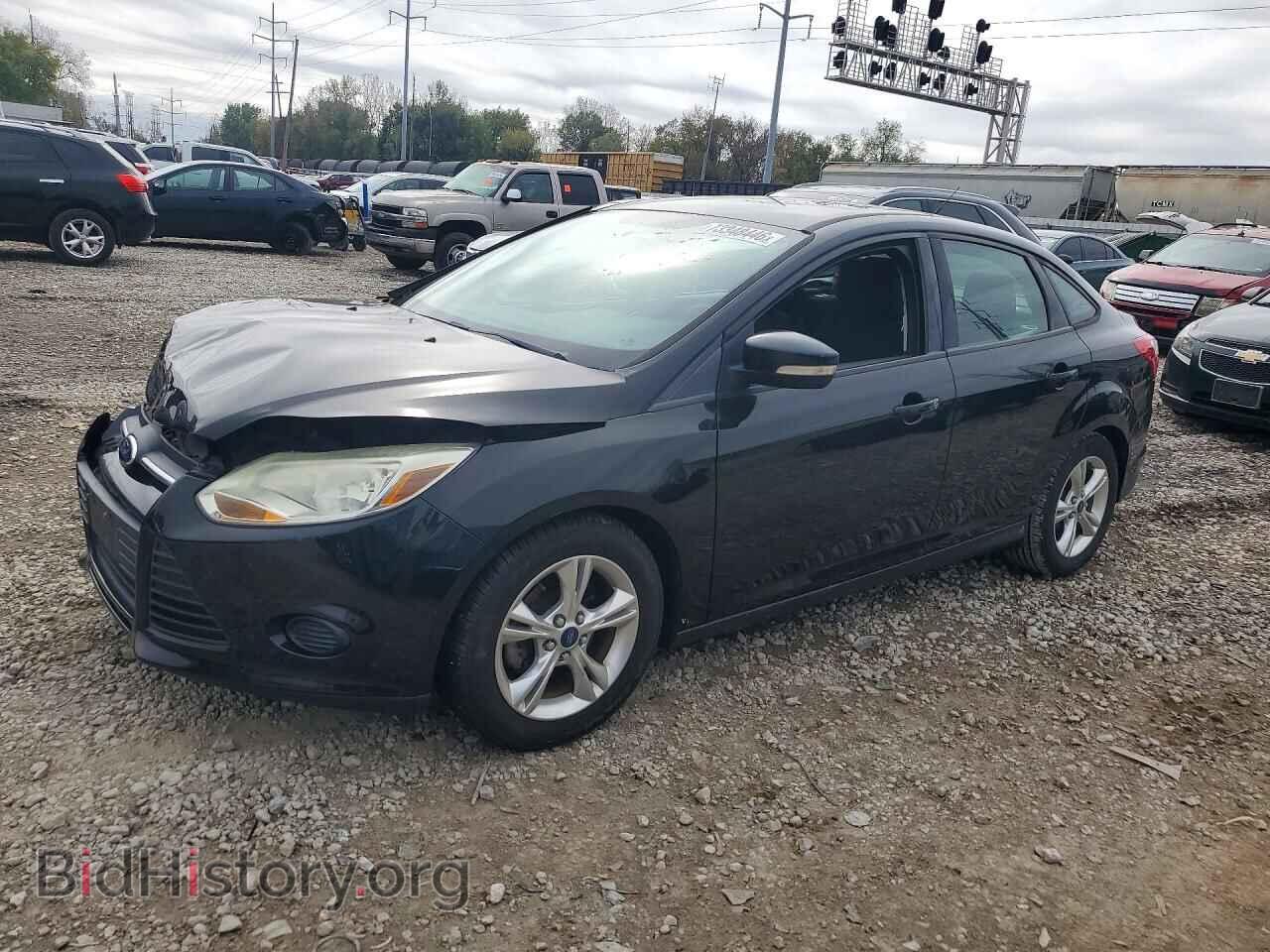 2014 Ford FOCUS SE (VIN 1FADP3F25EL235514) — фото 1 из 14, Copart, повреждение: передняя часть