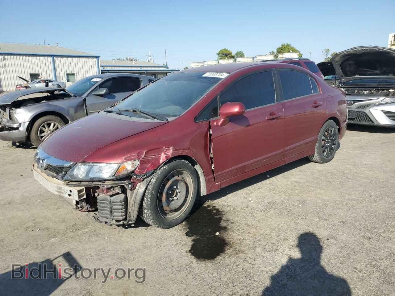 Photo 19XFA1F55AE016039 - HONDA CIVIC 2010