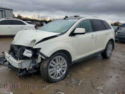 2008 Ford EDGE Edge Limit, белый — VIN 2FMDK39C08BA60036, Copart