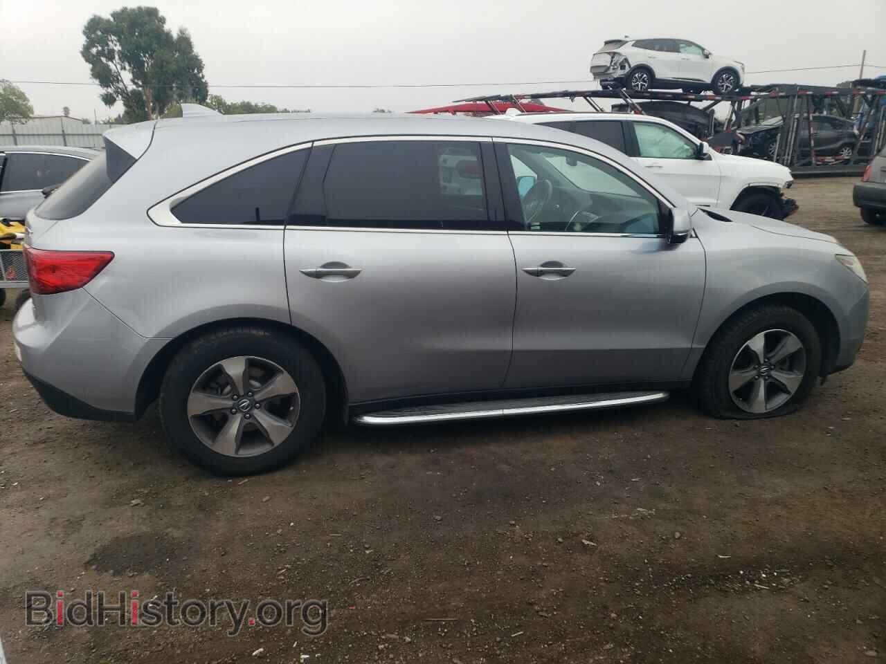 2016 ACURA MDX - VIN: 5FRYD4H2XGB048460 - Фото 3