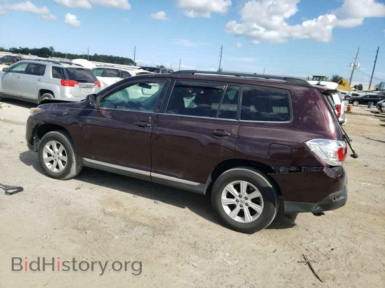 2012 TOYOTA HIGHLANDER - VIN: 5TDBK3EH0CS159721 - Фото 2