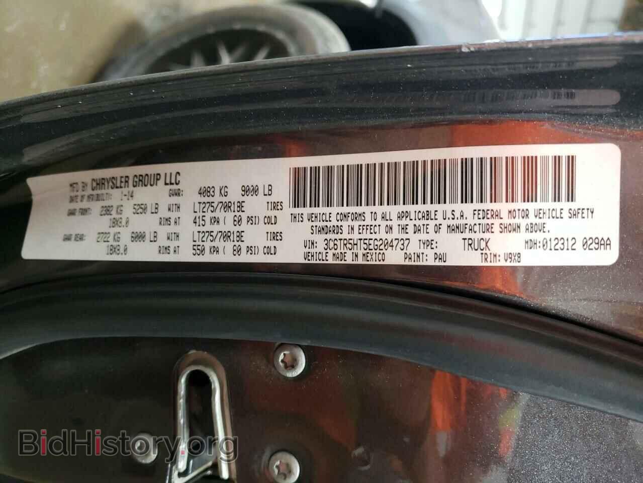 2014 RAM All Models - VIN: 3C6TR5HT5EG204737 - Photo 12