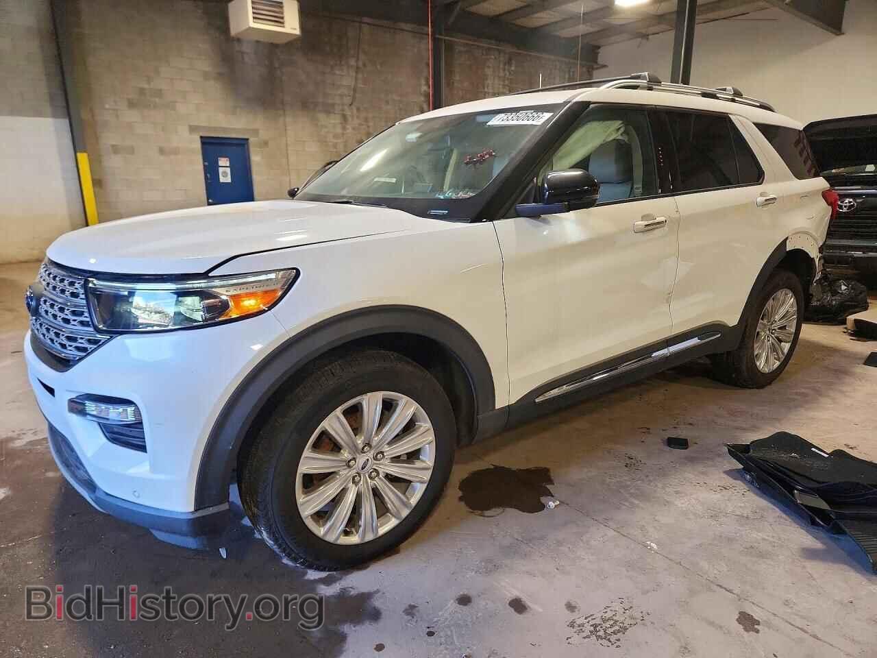 2023 Ford EXPLORER Limited (VIN 1FMSK8FH5PGB23224) — photo 1 of 16, Copart, damage: side