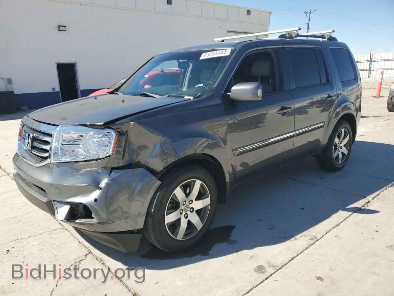 Photo 5FNYF3H91CB031186 - HONDA PILOT 2012