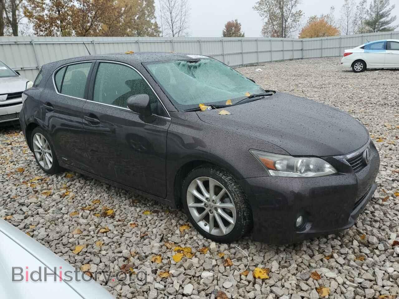 2012 LEXUS CT 200 - VIN: JTHKD5BH2C2087789 - Фото 4