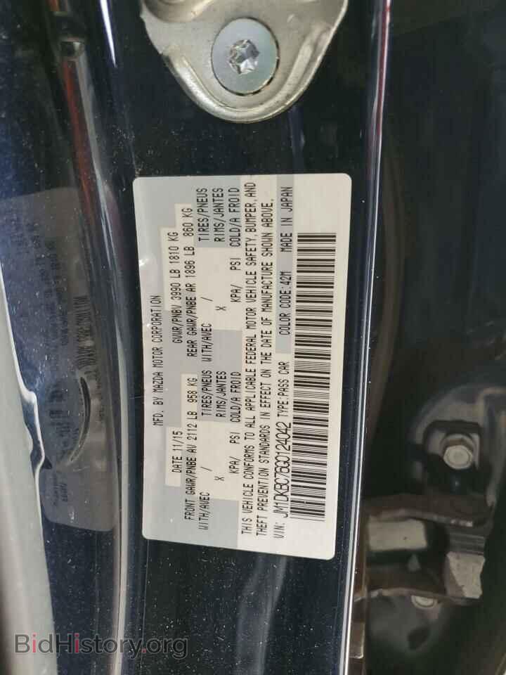 2016 MAZDA CX-3 - VIN: JM1DKBC76G0124042 - Фото 12