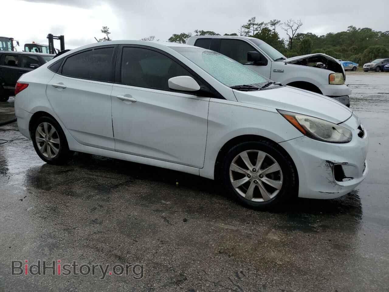 2012 HYUNDAI ACCENT - VIN: KMHCU4AE4CU237716 - Фото 4